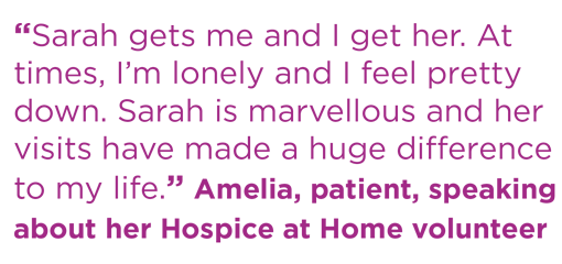 Hospice at home patient quote