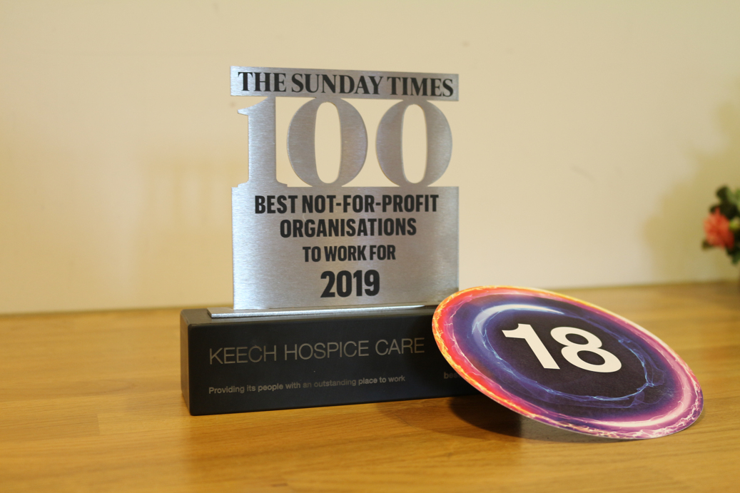 Sunday Times 100 award 2019