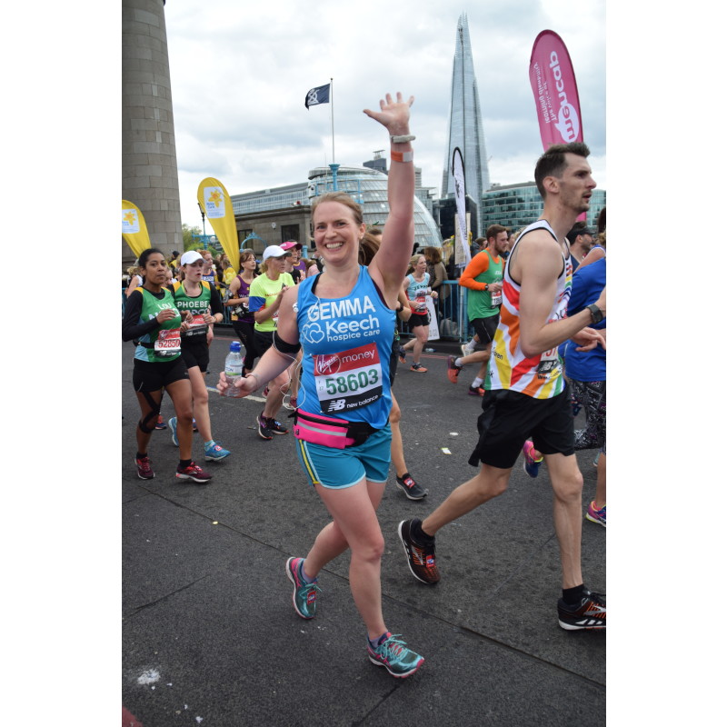 London marathon 2019 Gemma